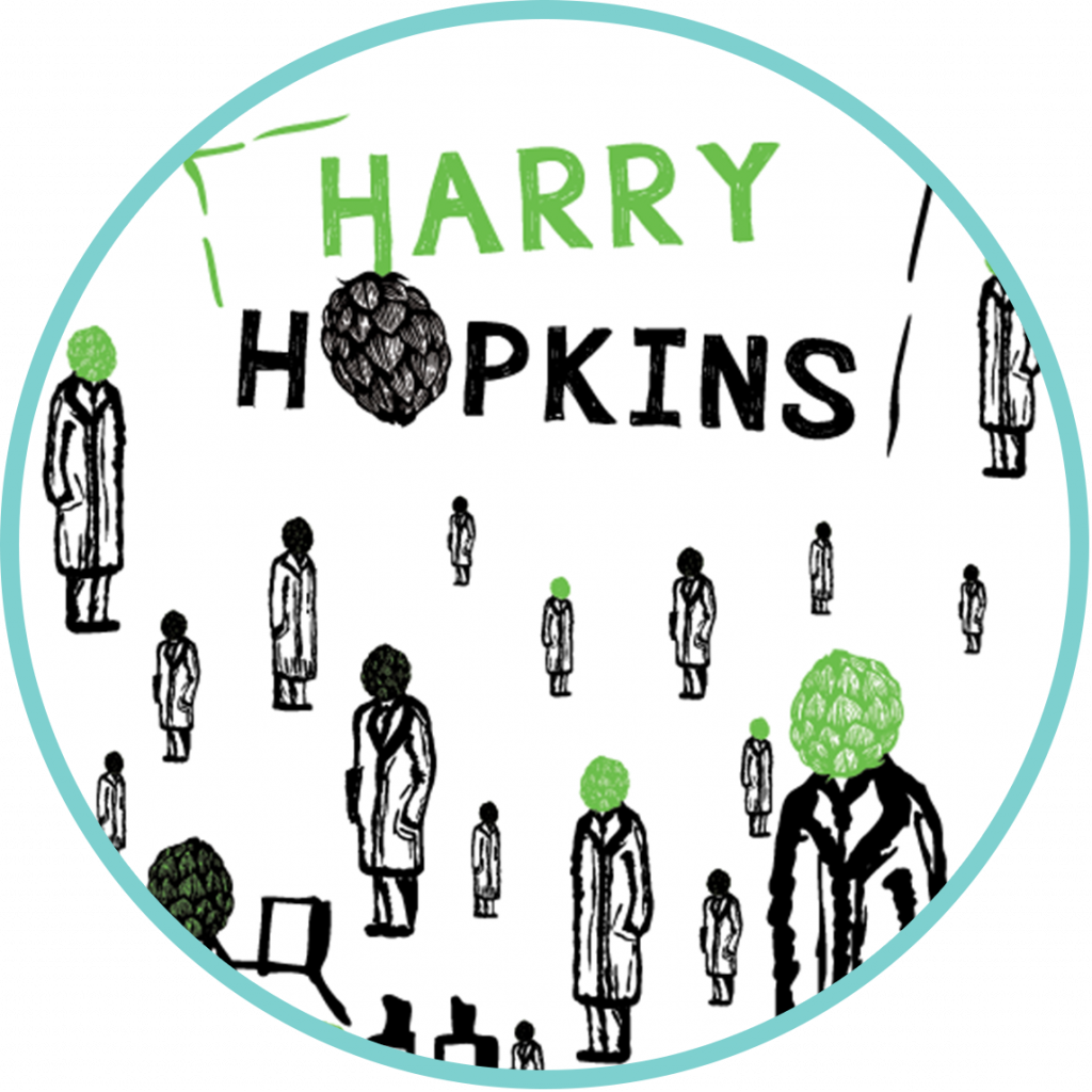 Graphisme bière Harry Hopkins
